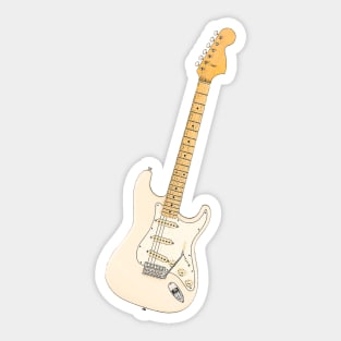 Electric Guitar #4 Sticker